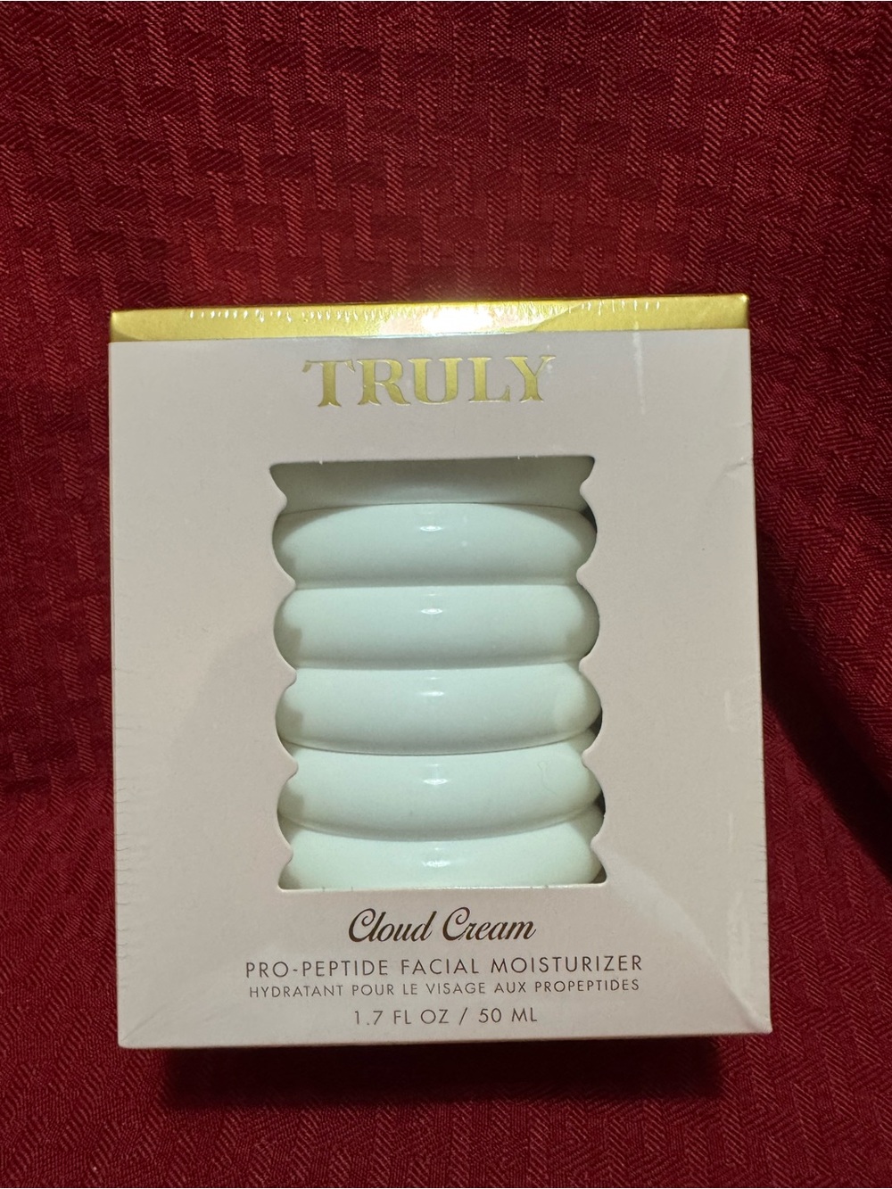 Truly Cloud Cream Pro-Peptide Facial Moisturizer - White